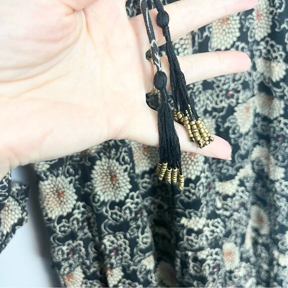 House of Harlow 1960 x Nicole Richie Maxi Dress Long Sleeves Woman’s size XS - Picture 7 of 11